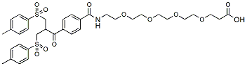 Bis-sulfone-PEG4-Acid