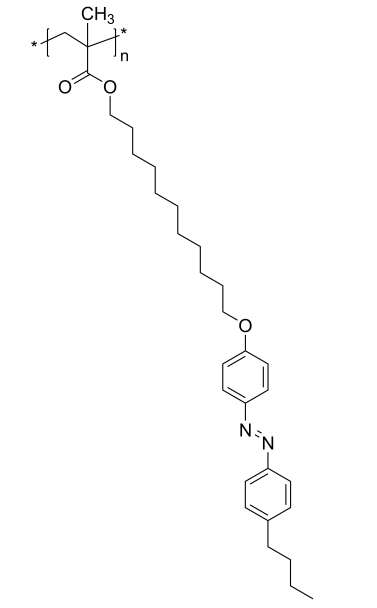 POLY(11-[4-(4-BUTYLPHENYLAZO)PHENOXY]-UNDECYL METHACRYLATE)