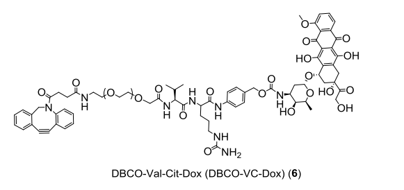 DBCO-Val-Cit-Dox(DBCO-VC-Dox) 