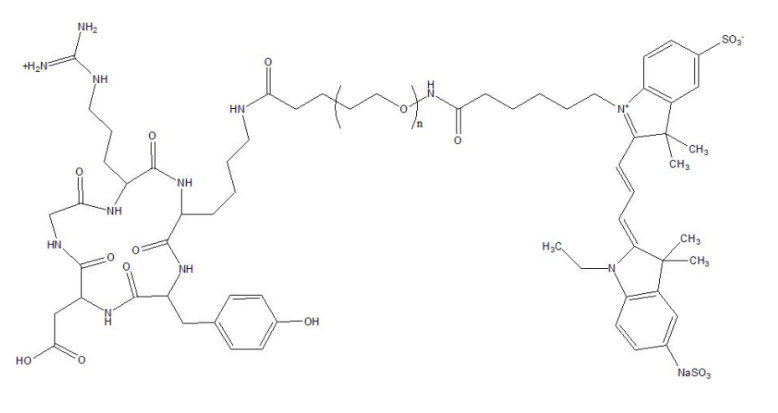 cRGD-PEG-sulfo CY3 