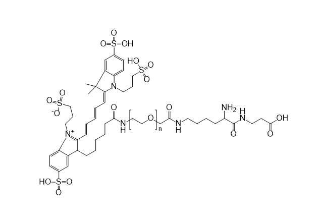 Alexa647-PEG-Lys-β-Ala